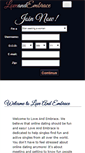 Mobile Screenshot of loveandembrace.com